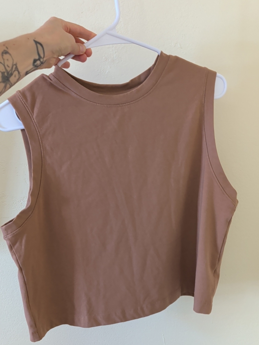 a new day SOFT Muscle Tank Top - Brown